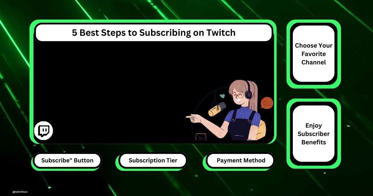 5 Best Steps to Subscribing on Twitch